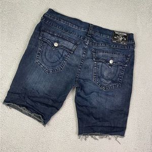 True Religion jean shorts